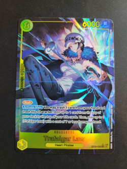 Trafalgar Law (Alternate Art) EB03-062 SEC One Piece Extra Booster Heroines - Image 1