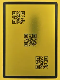 Disney Lorcana QR Code Discard Error Gold Foil Winterspell Rare! - Image 1