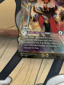 Jafar High Sultan of Lorcana Store Championship 33/P2 Disney Lorcana Promo - Image 4