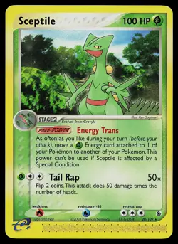 Pokemon Card - Sceptile Ruby and Sapphire 20/109 Rare - Image 1