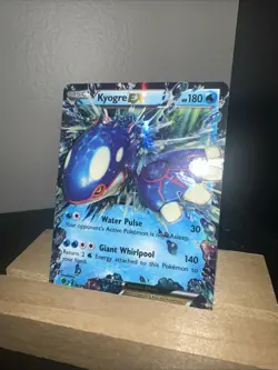 Pokemon TCG Kyogre EX Full Art Ultra Rare Holo Card 54/160 2015 Near Mint Rare - Image 1