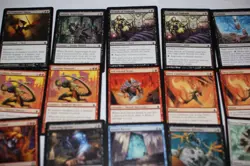 MTG 15x ravnica return to ravnica red black misc magic cards MP - Image 3