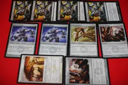 10x Scars of Mirrodin artifact black playset magic cards MP - Image 1