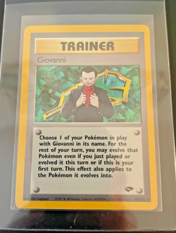 Pokemon Cards- Mixed Lot (3)- Rocket Sneak Attack and Giovanni Holo - Image 1