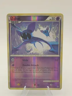 Zubat 70/95 Common Reverse Holo HGSS Unleashed Pokemon Card - Image 1