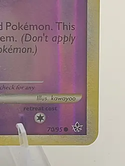 Zubat 70/95 Common Reverse Holo HGSS Unleashed Pokemon Card - Image 4