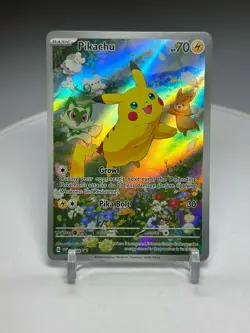 Pikachu 088 Sv: Scarlet & Violet Promo Cards Holo NM Full Art Ultra Rare Card - Image 1