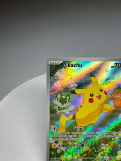 Pikachu 088 Sv: Scarlet & Violet Promo Cards Holo NM Full Art Ultra Rare Card - Image 2