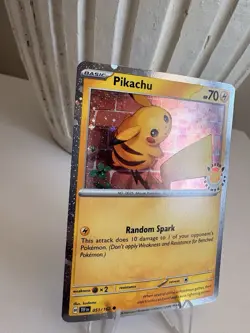 Pokemon Day 2026 30th Anniversary Pikachu 051/162 Promo Card - Image 2