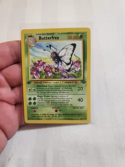 Pokemon Butterfree 33/64 Jungle 1st Edition Card NM/LP - Image 1