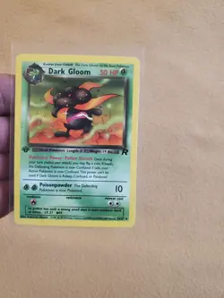 LP Dark Gloom 36/82 Team Rocket Regular 1st Edition - Pokemon Card - Image 1