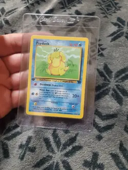 Psyduck 65/82 Team Rocket Set WOTC Pokemon Card 1st Edition LP/NM - Image 1