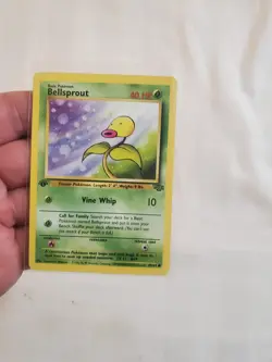 LP 1st Edition Bellsprout 49/64 - Jungle - Vintage Pokemon Card - Image 1