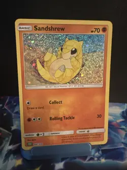 Sandshrew 008/034 Near Mint Trading Card Game Classic Holo Pokemon TCG - Image 1