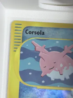 Pokemon Corsola Reverse Holo 102/165 Expedition Base Set 60 HP Common Card 2002 - Image 3