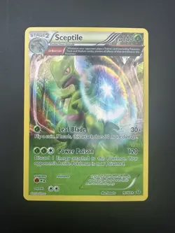 Sceptile 9/160 XY Primal Clash Full art Rare MINT CONDITION Pokemon card - Image 1