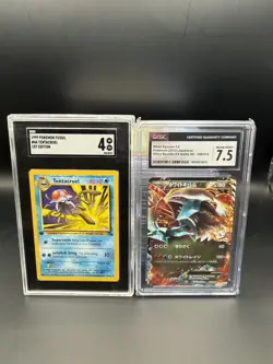 Pokemon Card Lot - 17 Graded Pokemon Cards. - Image 1