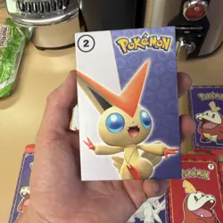 Pokemon McDonalds #3 Victini Battle Match Card Game 2022 Happy Meal Toy x1 *NEW* - Image 1
