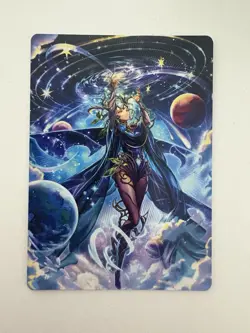 Omniscience Art Series MTG Magic the Gathering Card NM Near Mint WOE - Image 1