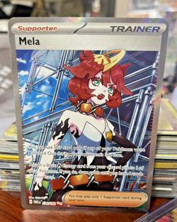 Pokemon card -Mela 236/182 - Paradox Rift 2023 - Ultra Rare - Holo - NM - Image 3