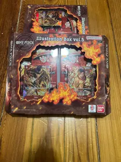 Bandai One Piece Card Game Illustration Box vol. 5 *BRAND NEW Factory Sealed* - Image 1