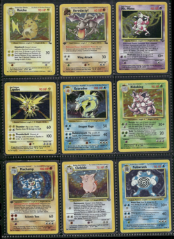 Vtg Pokemon Card Collection Lot Base Set 1st Edition Promo Binder Holos WOTC - Image 1