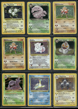 Vtg Pokemon Card Collection Lot Base Set 1st Edition Promo Binder Holos WOTC - Image 3