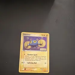 Pokemon Chinchou Reverse Holo Legend Maker 50/92 50 HP Common Basic Card - Image 1