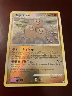 Dugtrio 24/132 Secret Wonders Reverse Holo Rare Pokemon TCG Card - Image 1