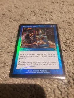 Rhystic Study - 2000 Prophecy Set FOIL - Near Mint Very Good Condition - Image 3