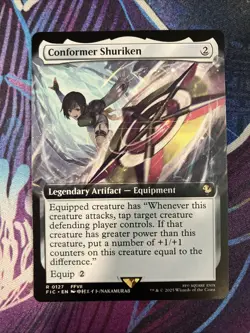 Conformer Shuriken (Extended) Final Fantasy Magic The Gathering MTG English - Image 1