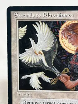 Swords to Plowshares - Ice Age Regular ~MP/Indent~ Magic The Gathering MTG - Image 3
