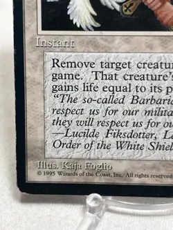 Swords to Plowshares - Ice Age Regular ~MP/Indent~ Magic The Gathering MTG - Image 5