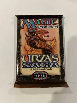 Magic The Gathering Urza’s Saga 15 Additional Cards Booster Pack NEW SEALED! - Image 1