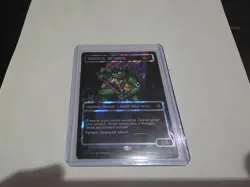 MTG Donatello, the Brains - Surge Foil - Borderless, NM-Mint, English Commander: - Image 1
