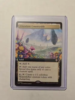 Abundant Countryside (Extended Art) - Lorwyn Eclipsed - NM - Rare - Land - Image 1