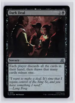 Dark Deal U Foil #161 | TLE Avatar: The Last Airbender Eternal | MTG - Image 1
