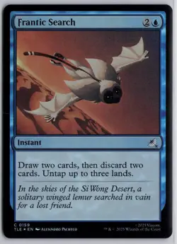Frantic Search – TLE – FOIL – 159 – MTG - Image 1