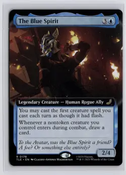 The Blue Spirit (Extended Art) Avatar: The Last Airbender: Etern.. MTG TLE #178 - Image 1