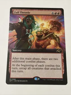 Full Throttle (Extended Art) Aetherdrift Regular - Image 1