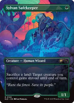 Sylvan Safekeeper - Secret Lair Drop Series # 2109 (NON FOIL) - MTG - Image 1
