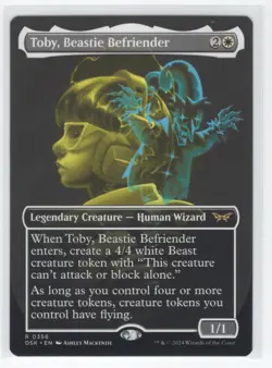 #356 2024 Duskmourn House of Horror Toby, Beastie Befriender Rare - Image 1