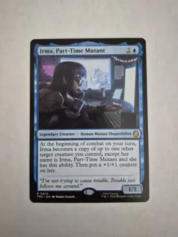 Irma, Part-Time Mutant Rare MTG Ninja Turtles Commander 12 - Image 1