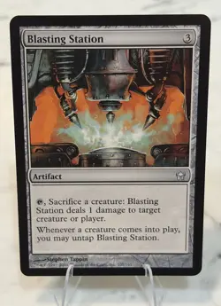 MTG Blasting Station NM Fifth Dawn Regular Card Magic The Gathering - Image 1