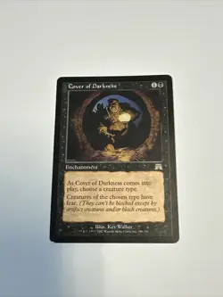 Cover of Darkness - Onslaught - Rare - Magic The Gathering - Image 1