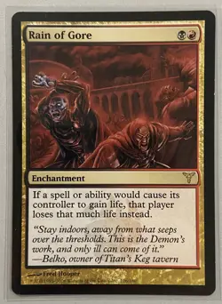 Rain of Gore - MTG Magic the Gathering -Dissension LP - Image 1