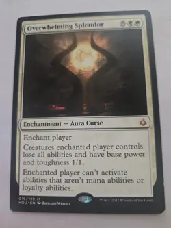 Overwhelming Splendor - Hour of Devastation MYTHIC RARE 19/199 - Image 1