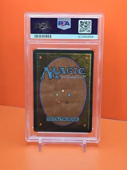 🔴🔴🔴 1995 MTG Magic the Gathering GOBLIN KING 4th EDITION PSA 9 POP 5 🔴🔴🔴 - Image 2