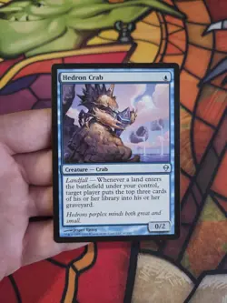 Hedron Crab Zendikar MTG NM - Image 1