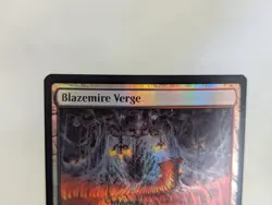 Blazemire Verge Duskmourn: House of Horror Foil Magic MtG 256 - Image 2